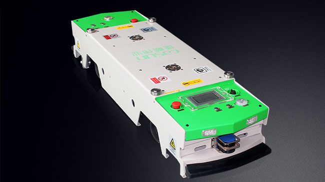 物質的なトロリーAGVドライブ単位、自動化された導かれたロボット0-35m/Min移動速度