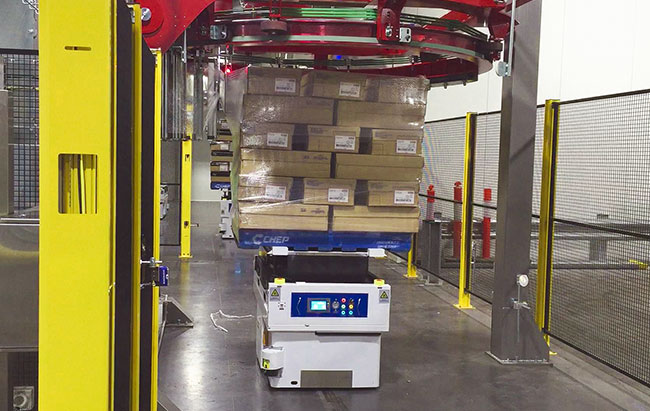 AGVのロボット500-1500kg積載量を持ち上げる全ての頑丈な方向トンネル