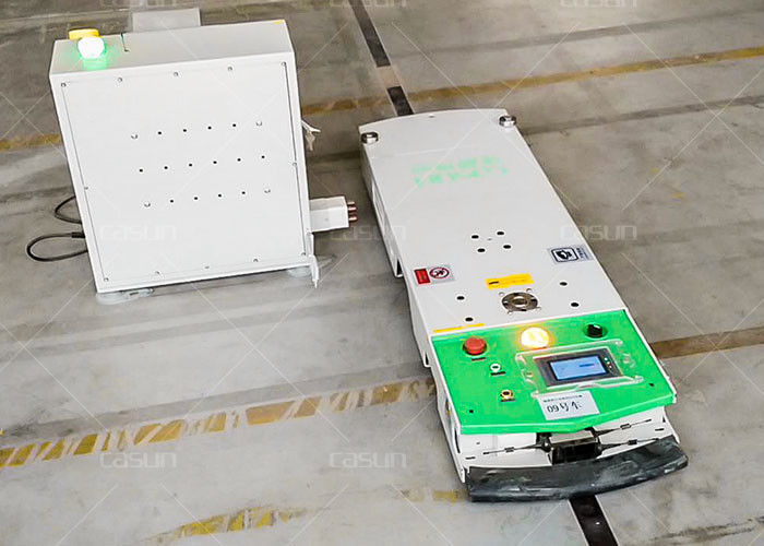 Heavy Duty Automated Guided Cart Single Way Track Guidance Tunnel Type for Dark Factory